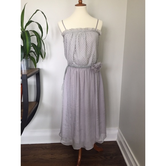 Anthropologie Dresses & Skirts - Anthropologie a'reve Polka Dot Pom Dress